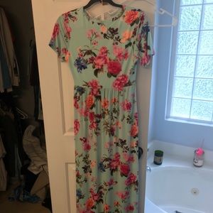 Pinkblush Maternity Maxi Dress